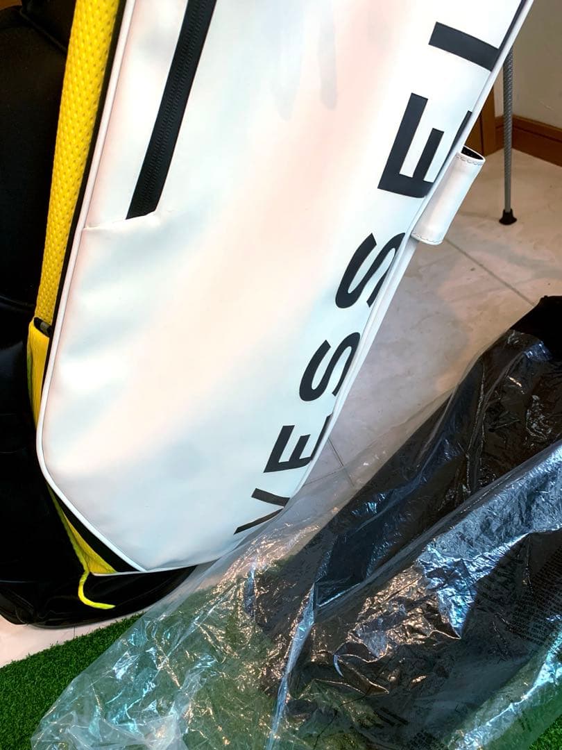 ほぼ未使用　ベゼル　VESSEL プレーヤー3 スタンド　キャディバッグ