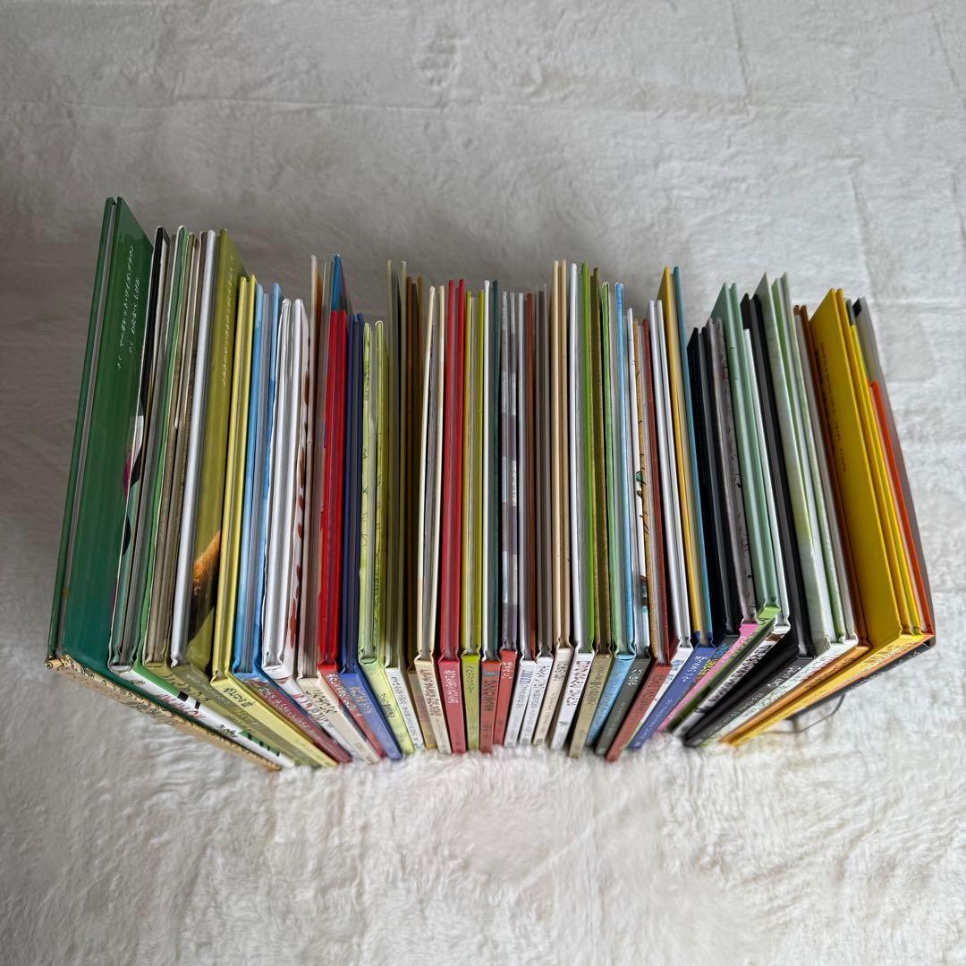 美品　3歳～低学年 人気作の絵本42冊セット くもん推薦図書など まとめ売り