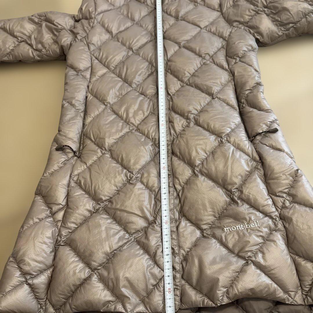 モンベル　スペリオダウントラベルコート　ブラウン系