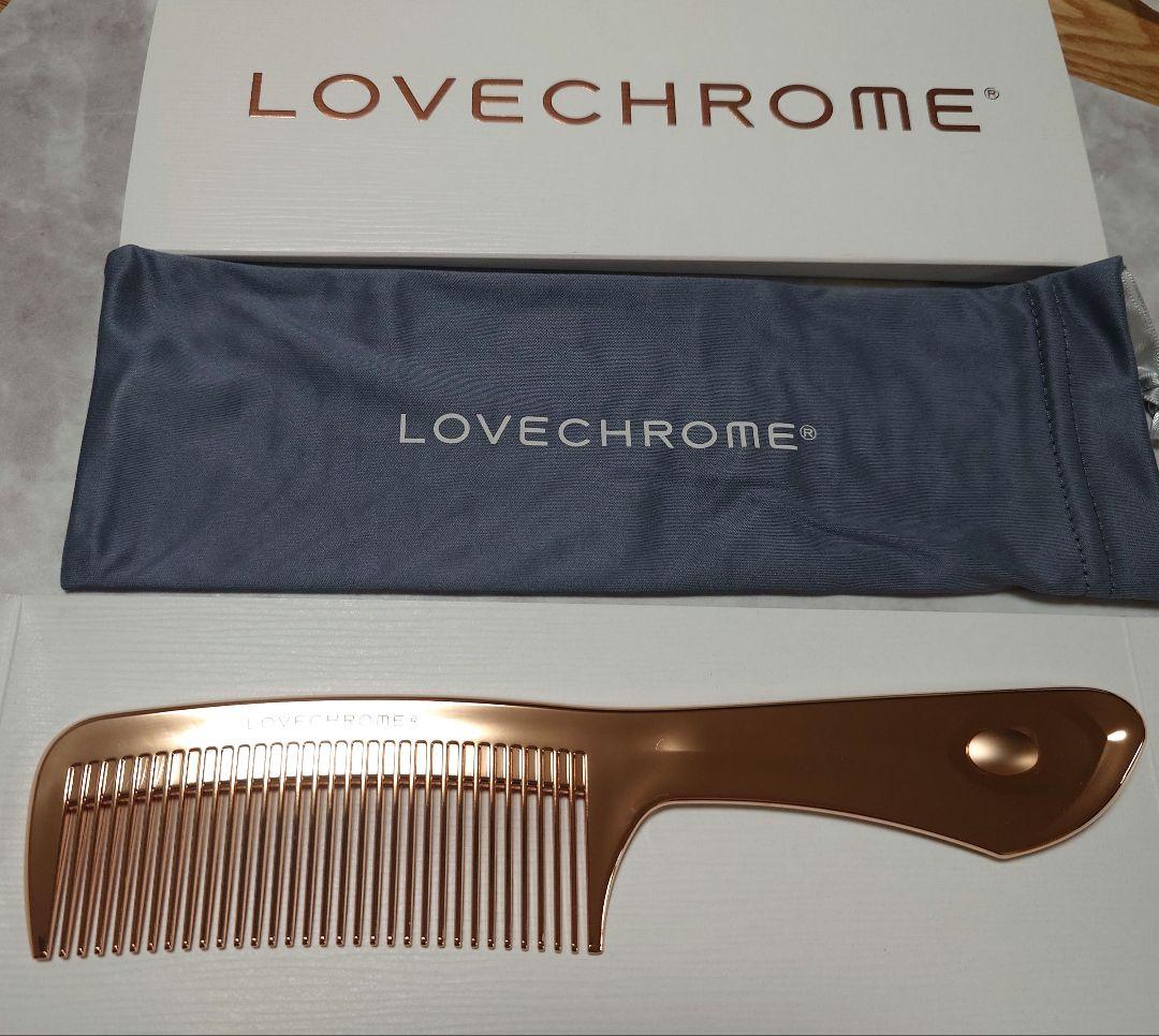 LOVECHROME ラブクロム K24GP テツキ ローズ ゴールド くし