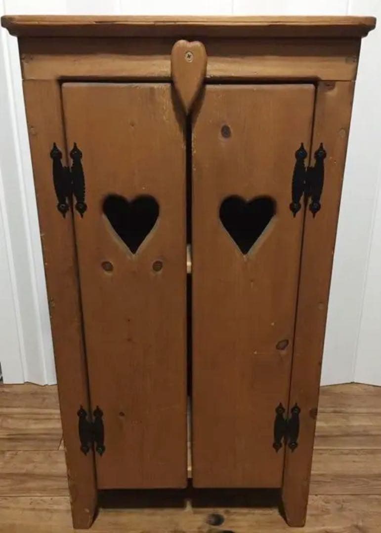 アンティーク ハートキャビネット ③ 2段