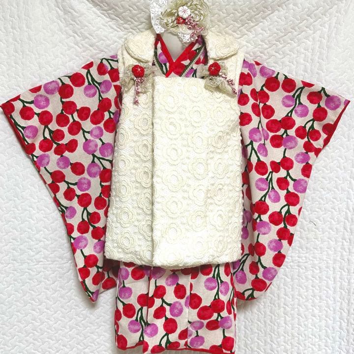 七五三 ハンドメイド 被布 セパレート着物 オーダーメイド