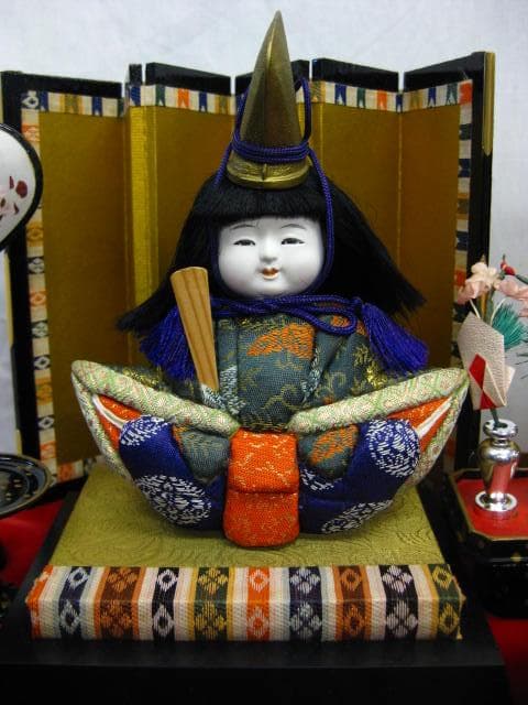 m21866★木目込み・お雛様15人とお道具セット