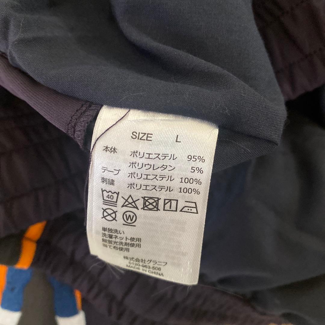 グラニフ ドラゴンボールZ 戦闘服 トラックパンツ Lサイズ graniph