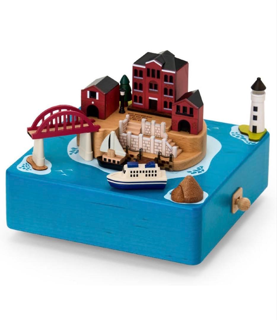 サンリオ(SANRIO) 木製オルゴール 船 インテリア プレゼント ギフト