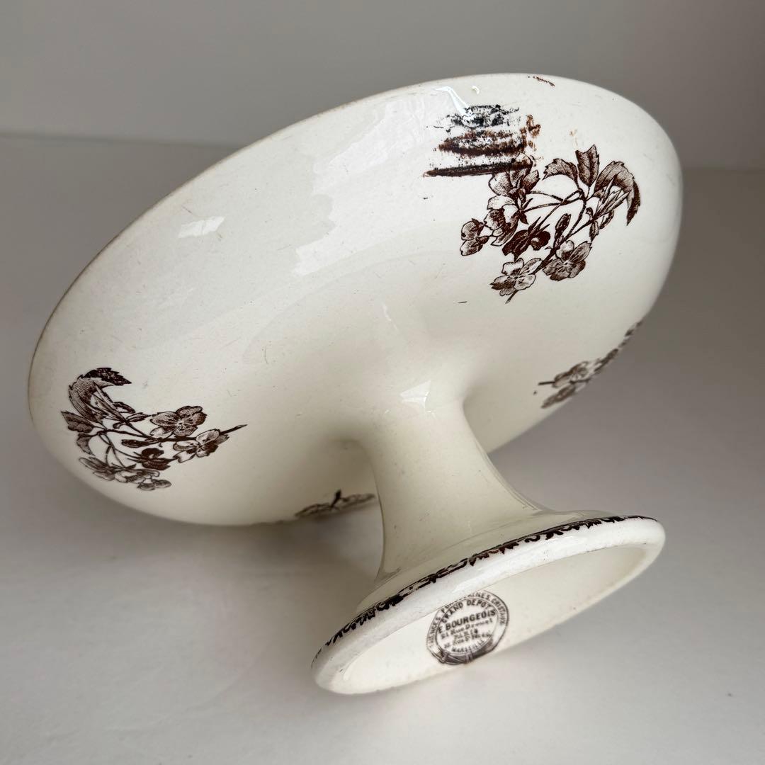 フランスアンティーク　E.Bourgeois エミールブルジョワ　コンポティエ