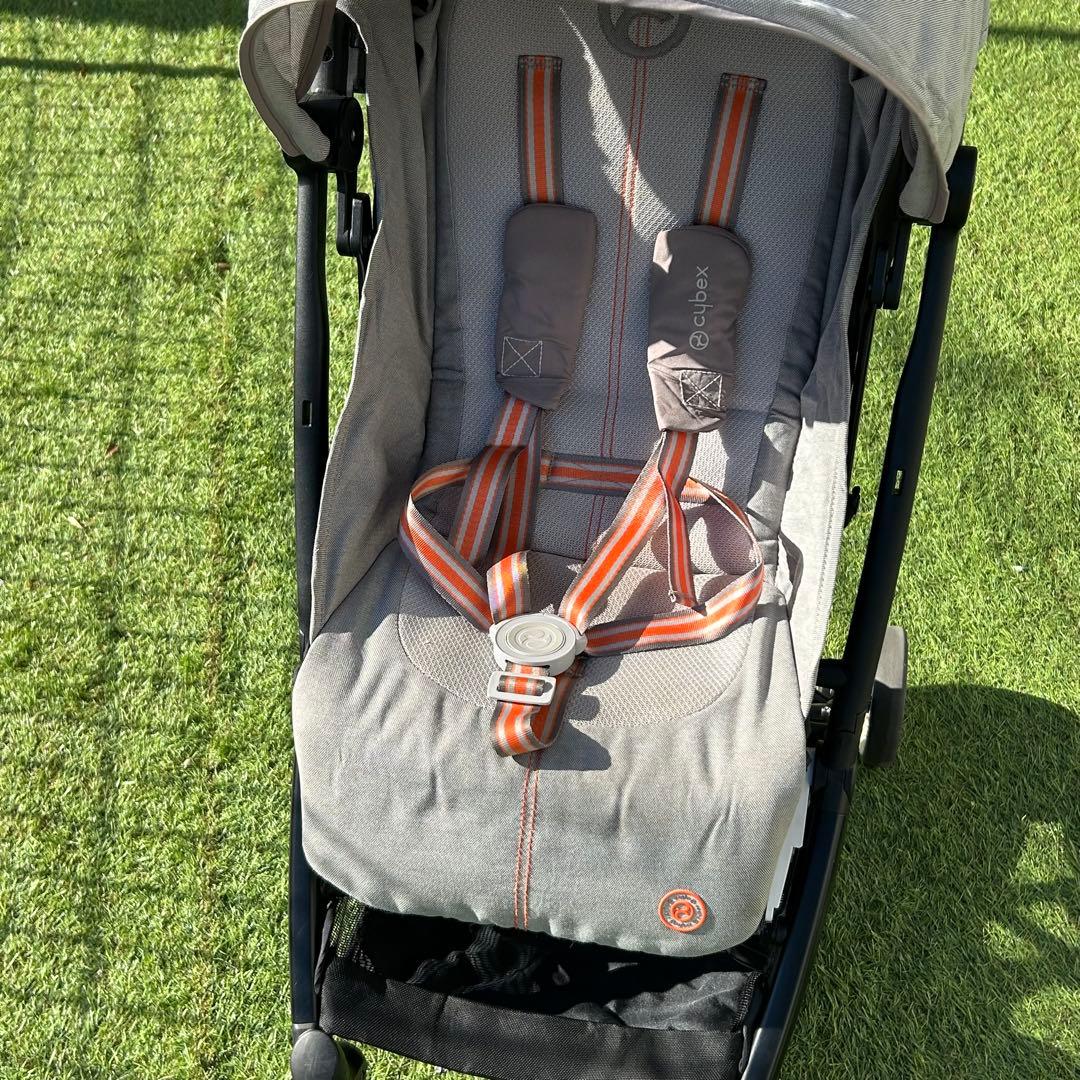 サイベックス リベル ベビーカー グレー 軽量 動作良好　おまけ付き