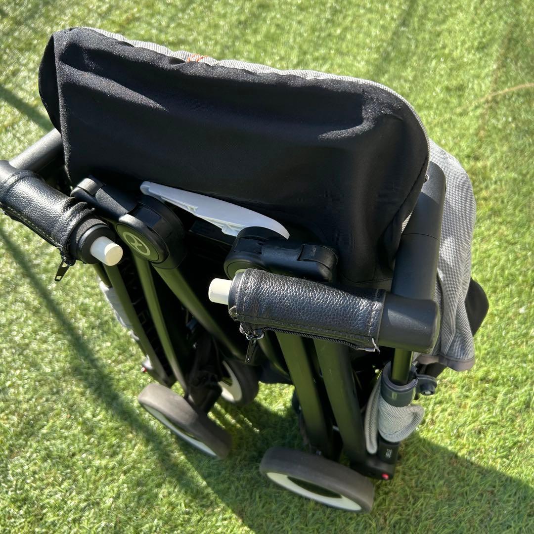 サイベックス リベル ベビーカー グレー 軽量 動作良好　おまけ付き