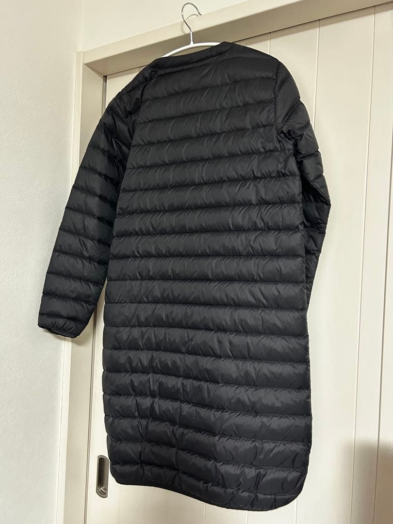 ジャケット・アウター DANTON/ V Neck Inner Down Long Jacket