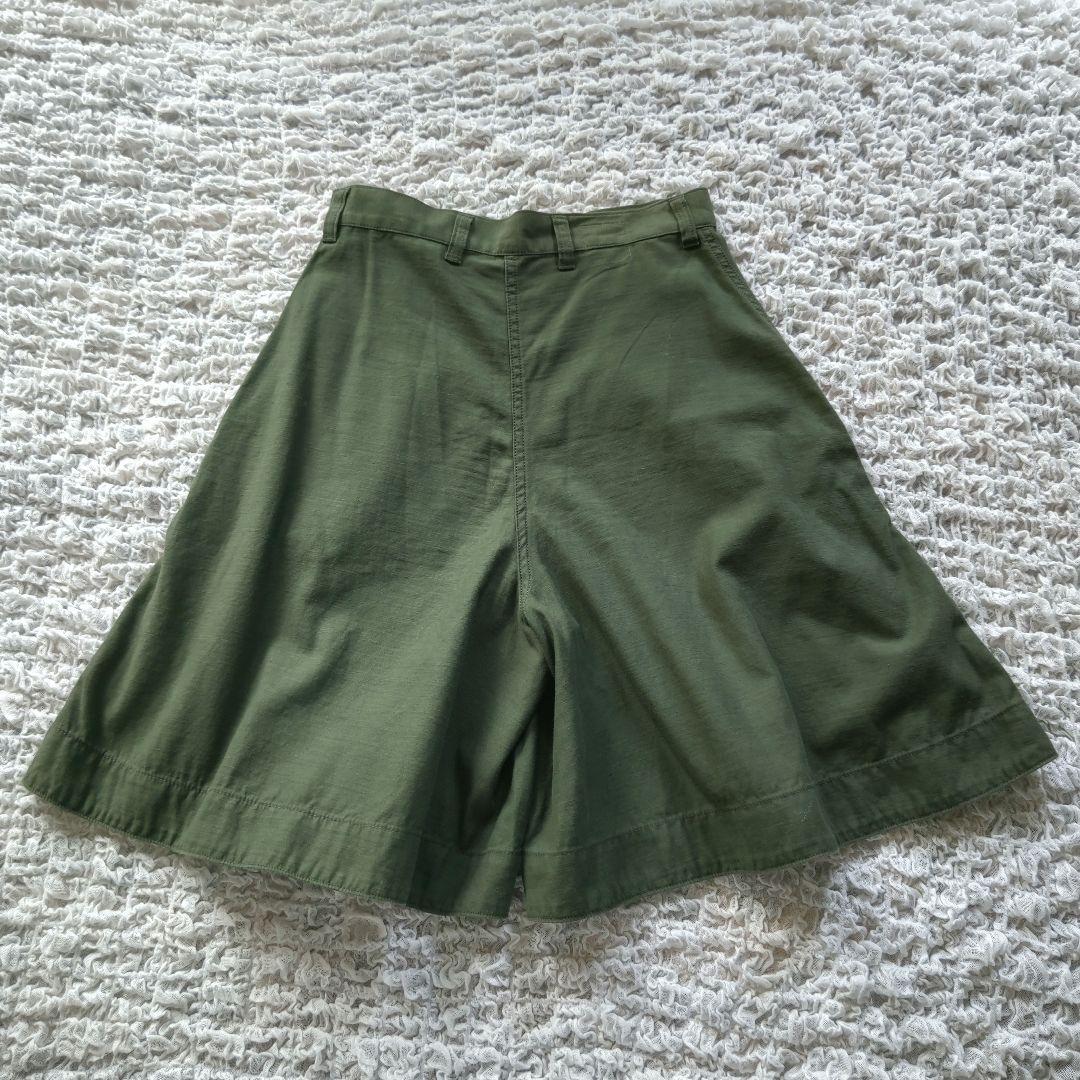 MADISON BLUE / マディソンブルー　ミリタリーキュロット　カーキ