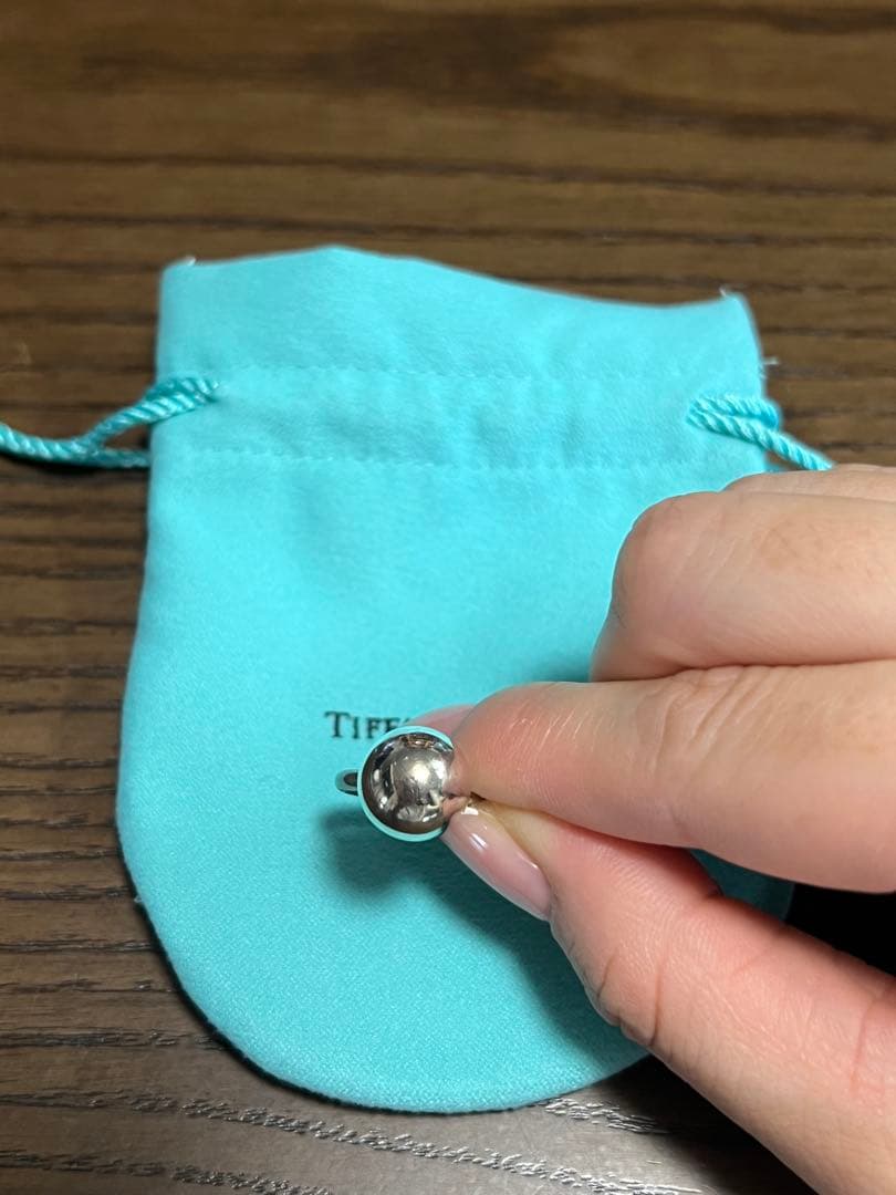 Tiffany & Co. シルバーボールリング　大