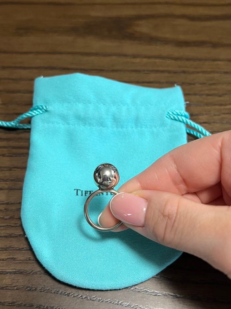 Tiffany & Co. シルバーボールリング　大
