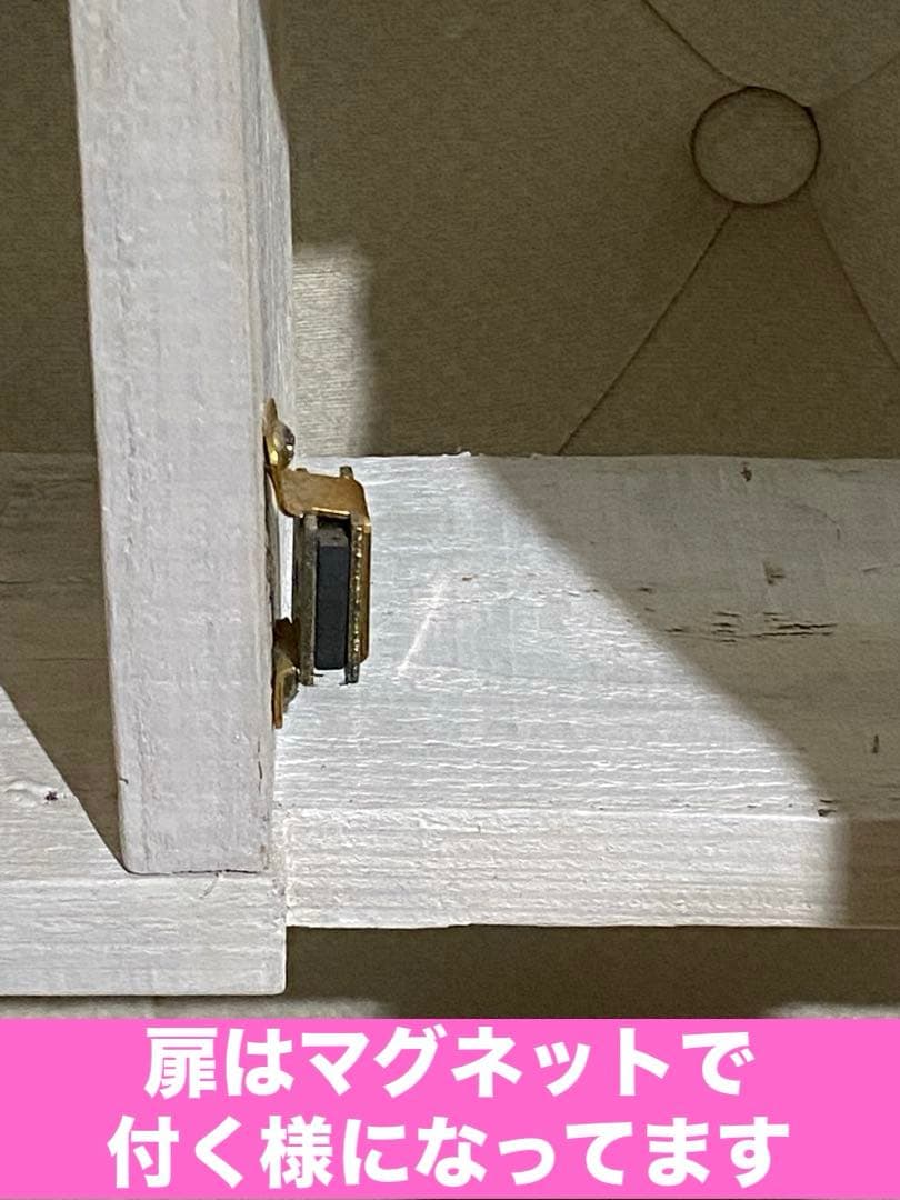 ハンドメイド 収納♦️ロココ 装飾♦️ホワイト＆ゴールド♦️スパイスラック♦️送料込