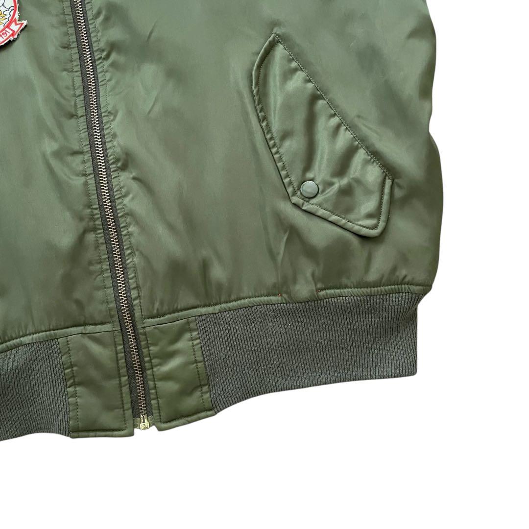 【Remake】Vintage 90s MA-1 フライトジャケット ワッペン付