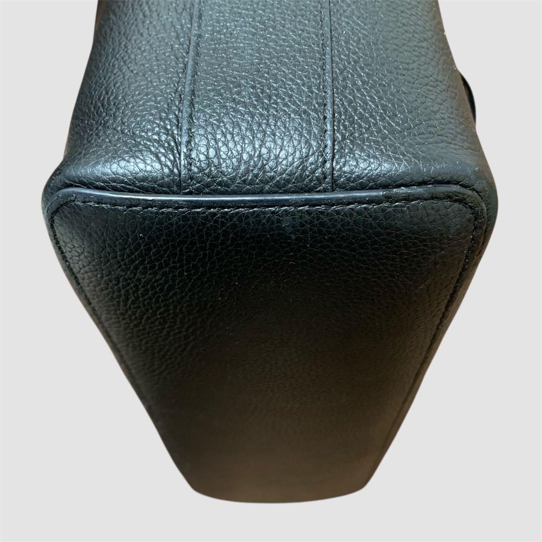 ️良品★FURLAフルラ★コスタンザ 巾着バケットトートバッグ 大容量A4収納可