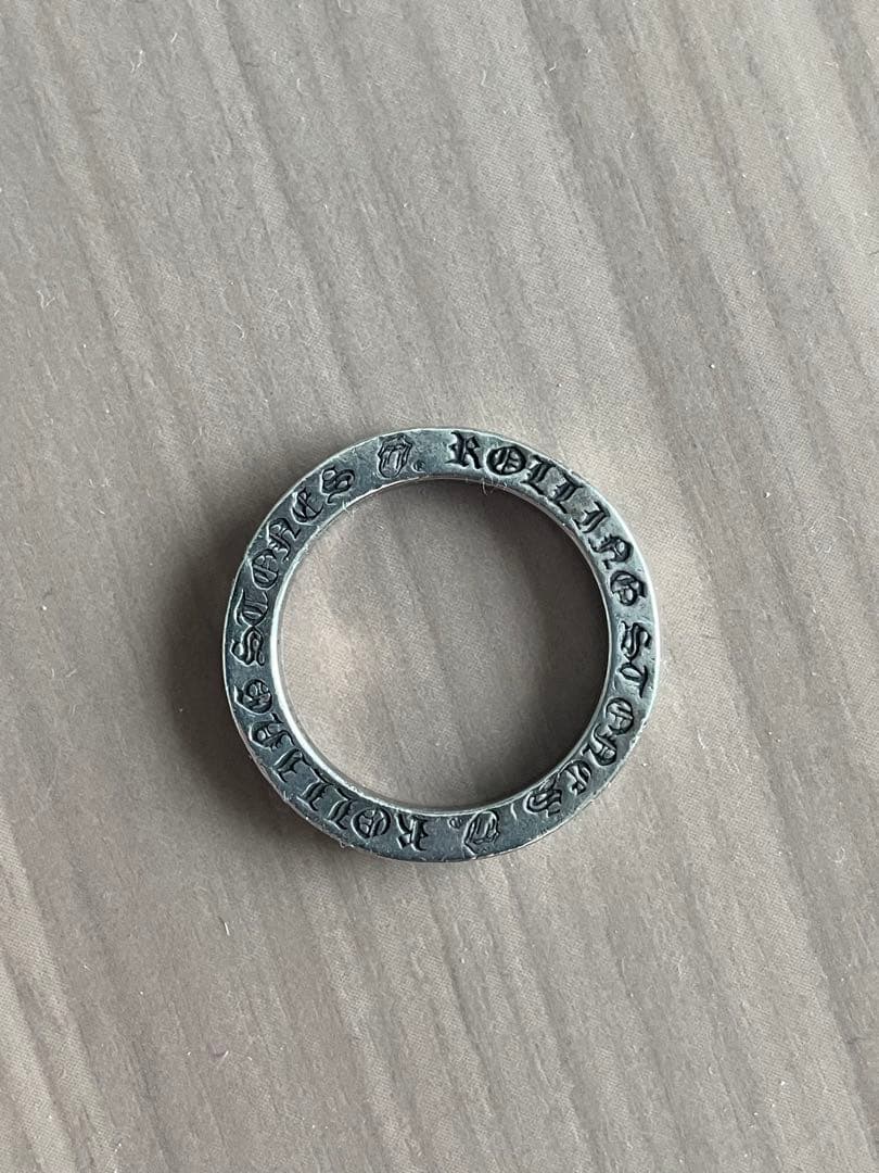 クロムハーツ スペーサー リング ローリングストーンズになります15号 安心鑑定
