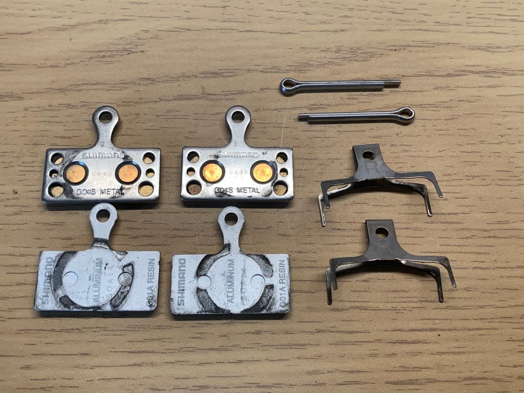 シマノXTRディスクブレーキ前後セット中古