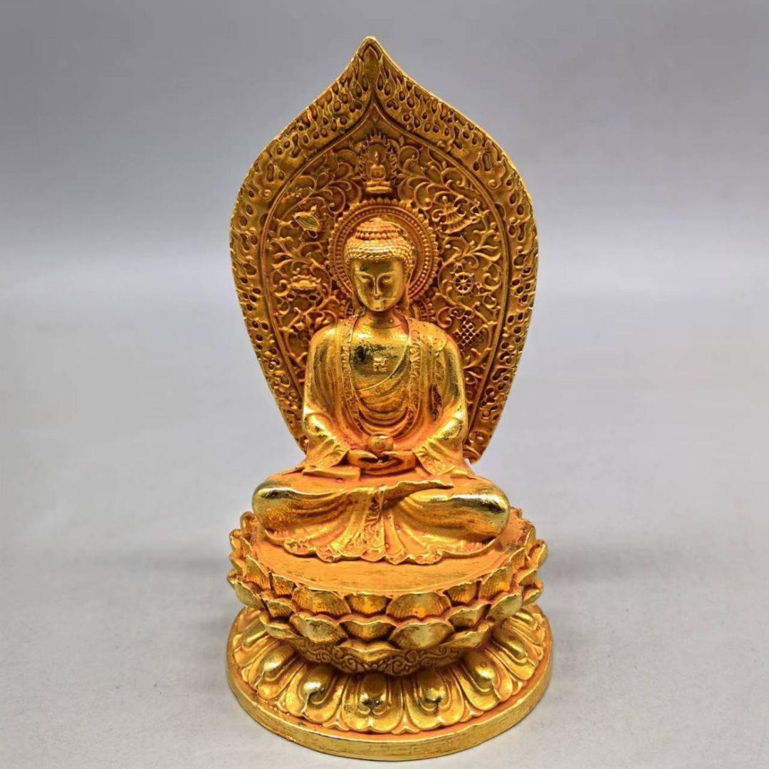 釈迦牟尼仏 仏像 工芸品 美術品 置物
