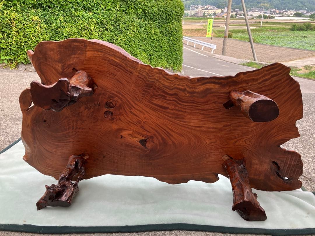 一枚板 ローテーブル 150cm幅