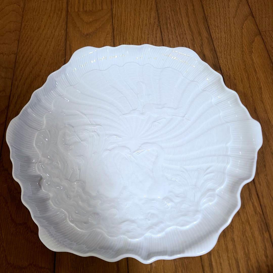 【値下げ中】マイセン　スワンホワイト　プラター　MEISSEN