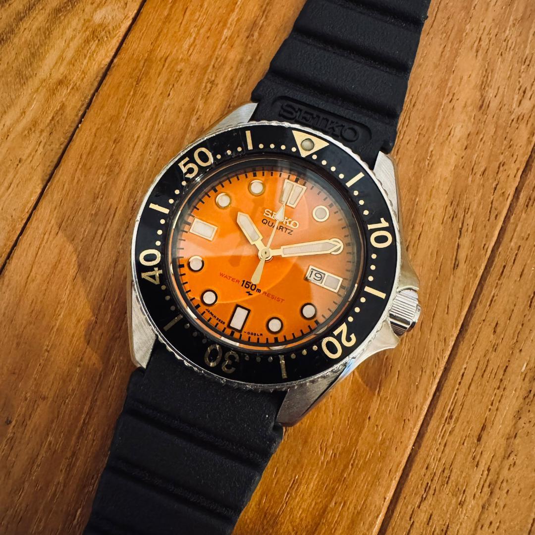 SEIKO 2625-0010 セイコー レトロ 貴重 ダイバーズ オレンジ美品