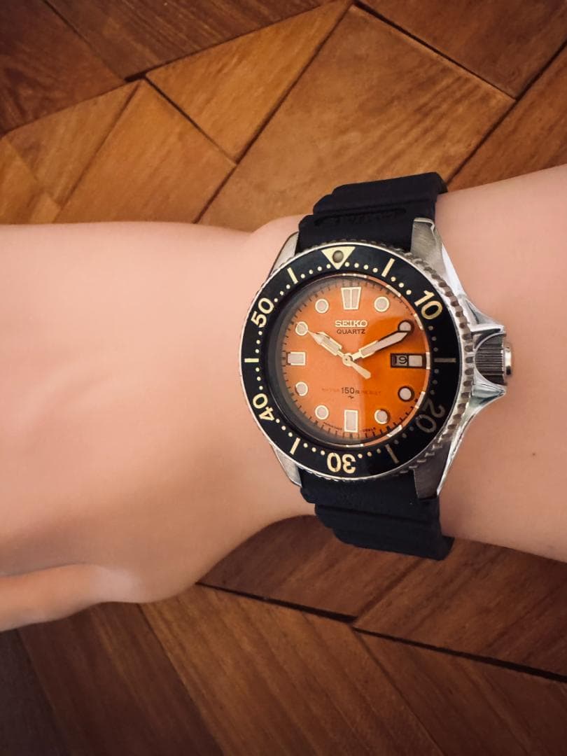 SEIKO 2625-0010 セイコー レトロ 貴重 ダイバーズ オレンジ美品