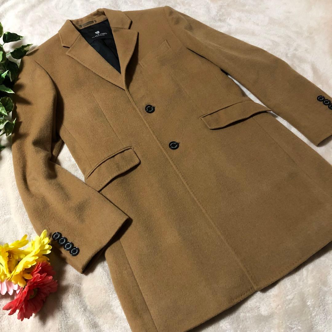 ☆K☆美品　ブラックレーベルクレストブリッジ　ラムウール　チェスター