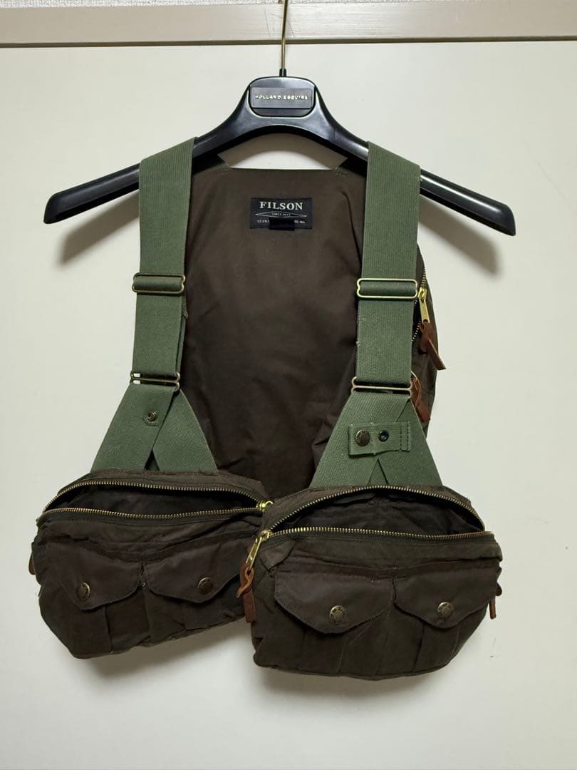 フィルソン フォウルウェザーフライフィッシングベスト casket カスケット