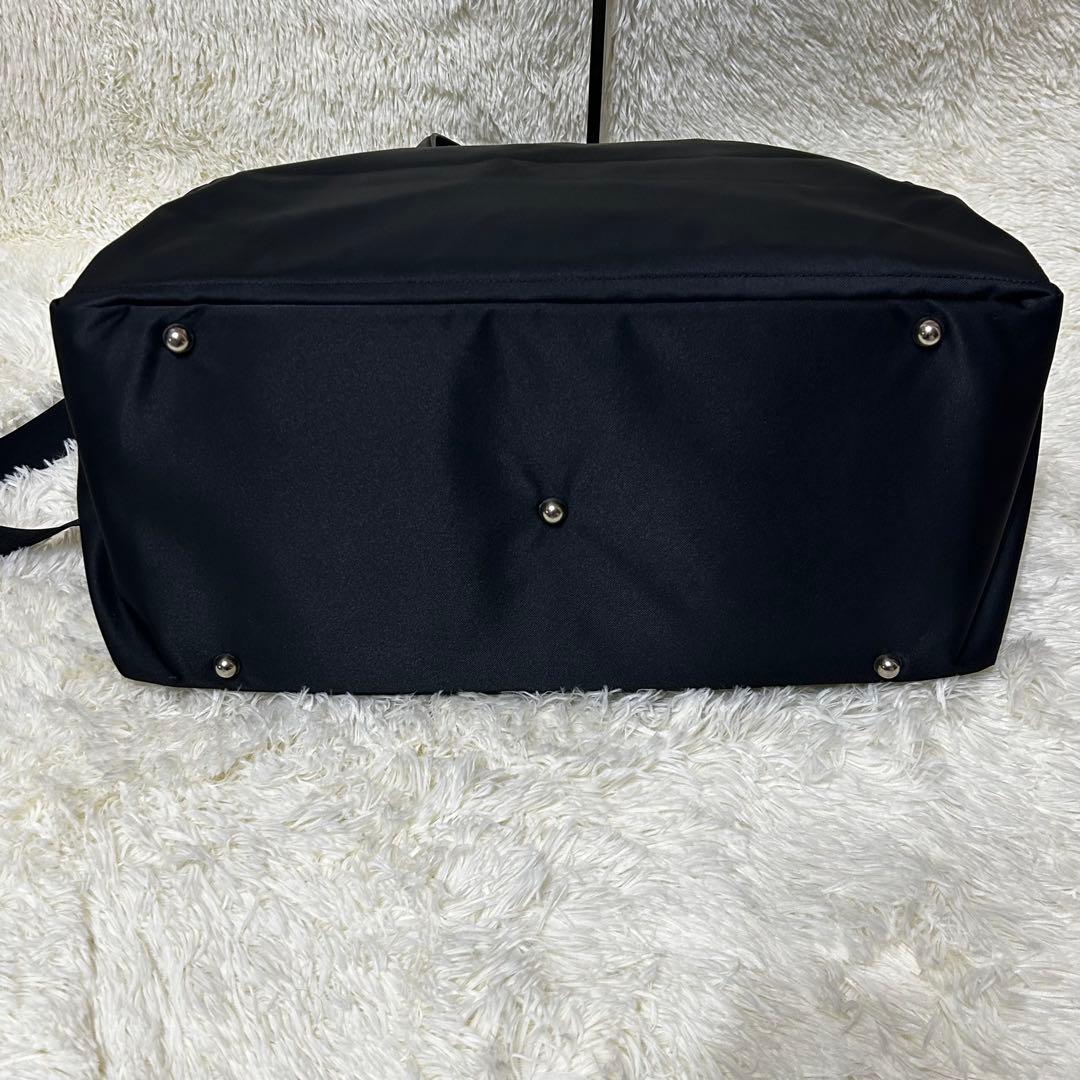 アニエス・ベー　ボストンバッグ ショルダー付き　2way