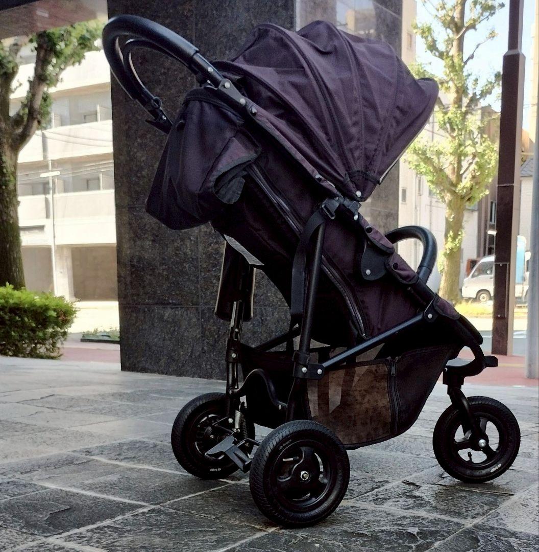 エアバギー　ココプレミア　フロムバース　アースブラック　レインカバー付