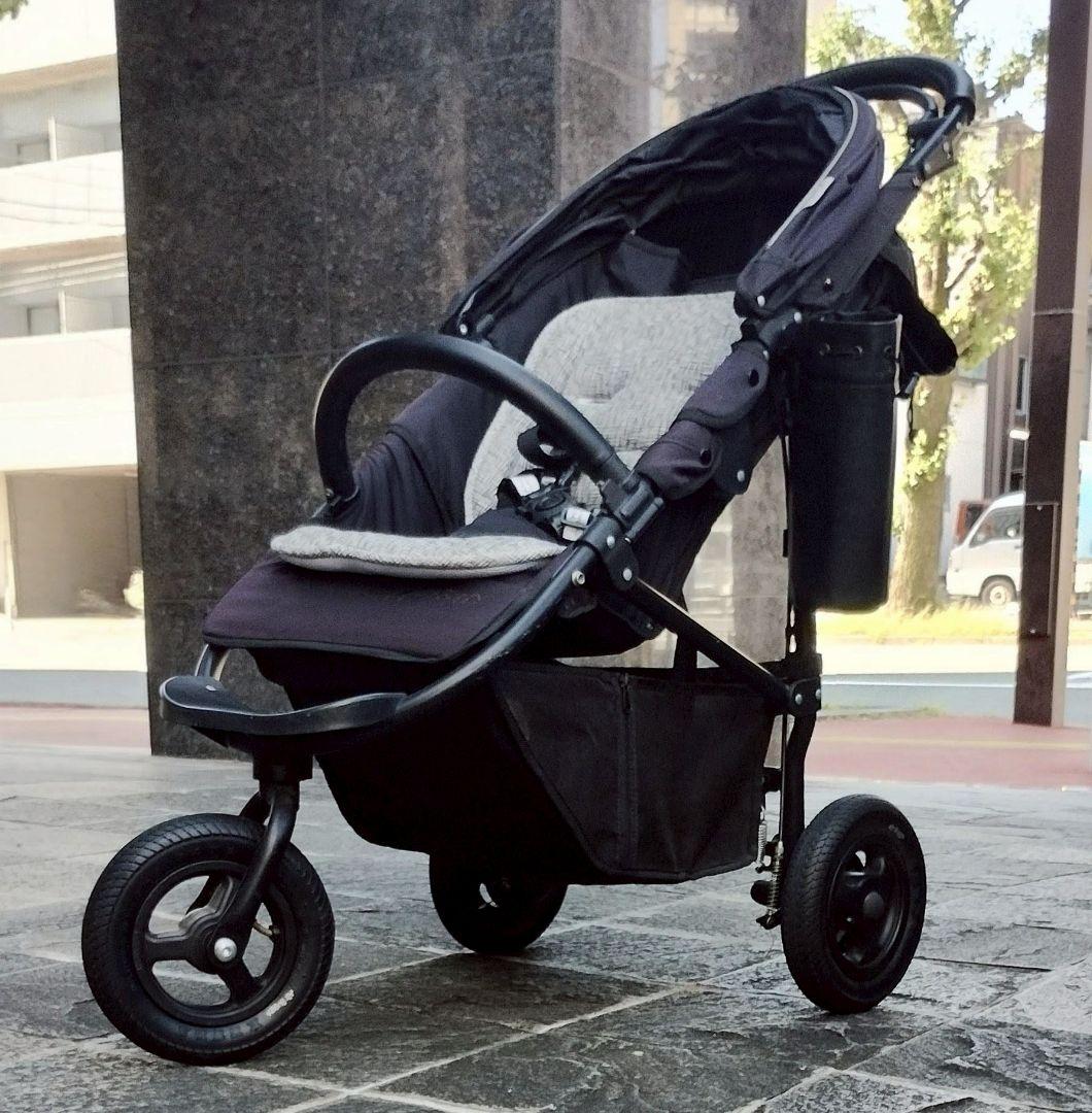 エアバギー　ココプレミア　フロムバース　アースブラック　レインカバー付