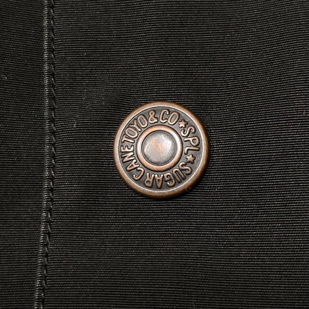 東洋 SUGAR CANE ハンティングジャケット XL ブラック