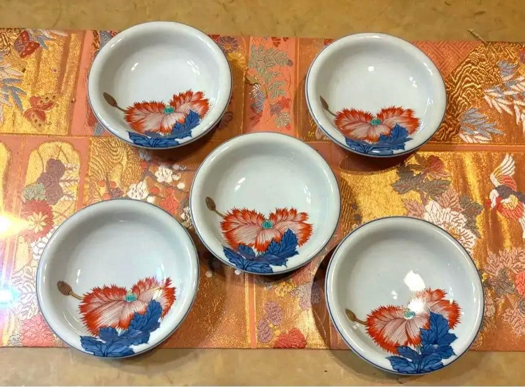 源右衛門　銘銘皿　5枚セット