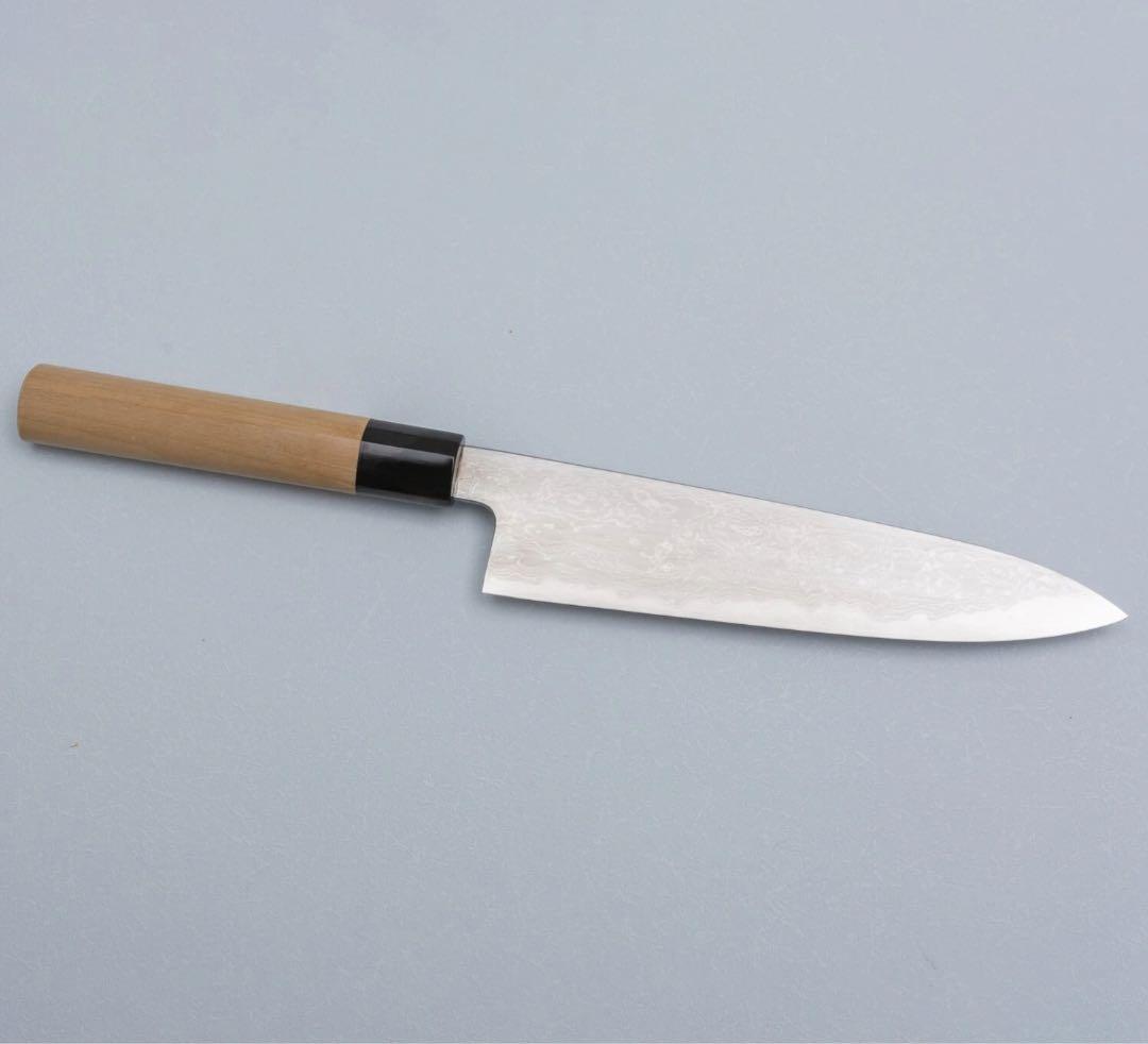 田中義一　ダマスカス　青一鋼　牛刀　240mm