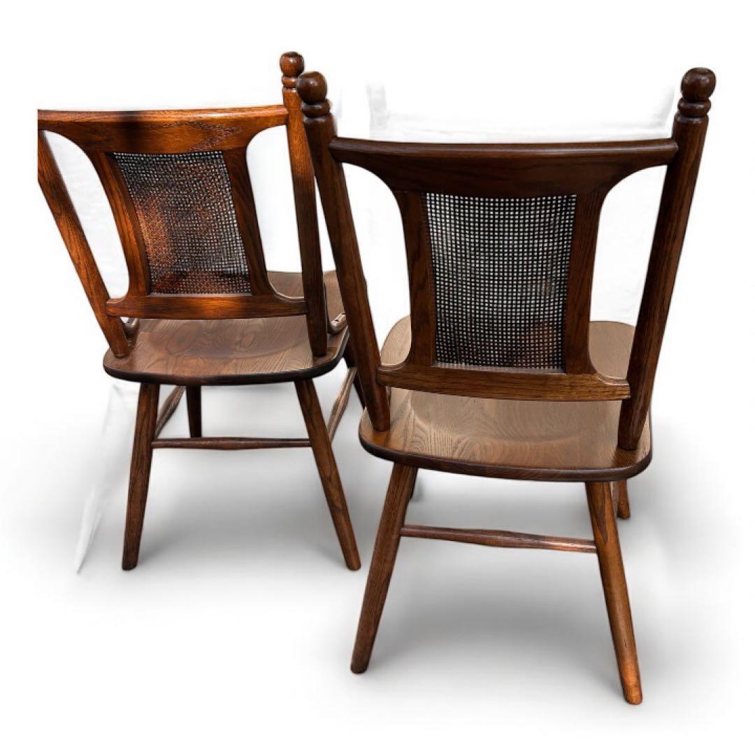 hn【ダイニングチェア】1 Shin Lee シンリー　ラタンバックチェア