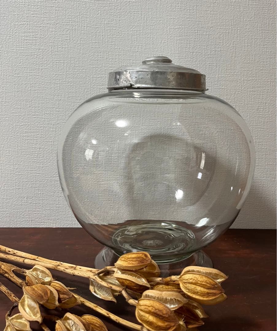 珍品　昭和レトロ　大きな地球瓶