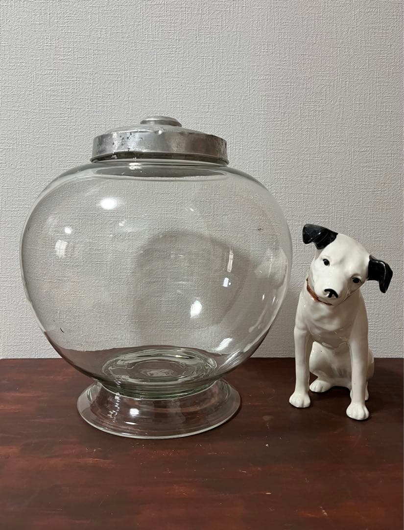 珍品　昭和レトロ　大きな地球瓶