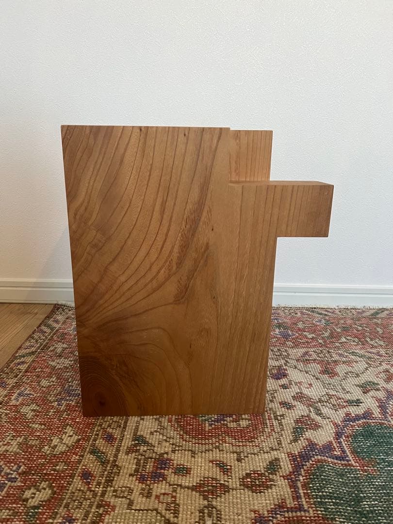 北田浩次郎　彫刻　作品　スツール　一点物