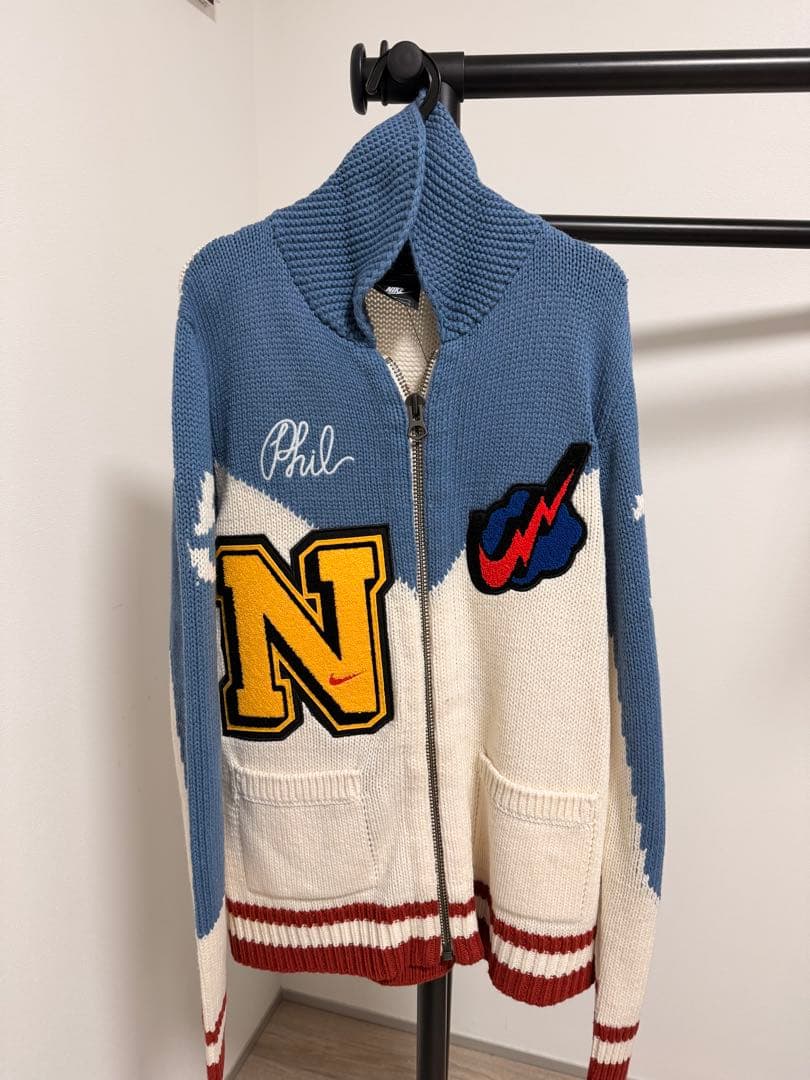 【新品未使用】 NIKE フィールドニット ジップアップ カーディガン