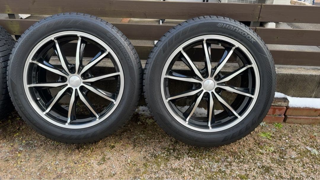 【注意事項有】18インチスタッドレス4本セット④