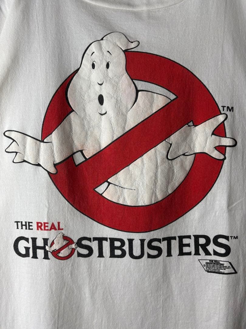 90s USA製シングルステッチ　ゴーストバスター　ムービーTシャツ　白XL