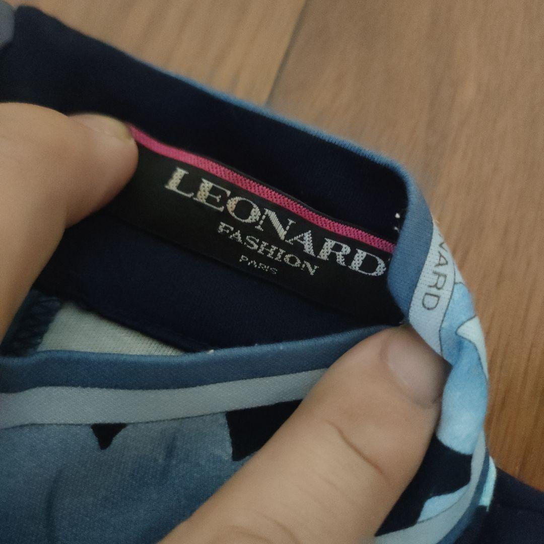 d6 レオナール　LEONARD　トップス　半袖　カットソー　シャツ　LL
