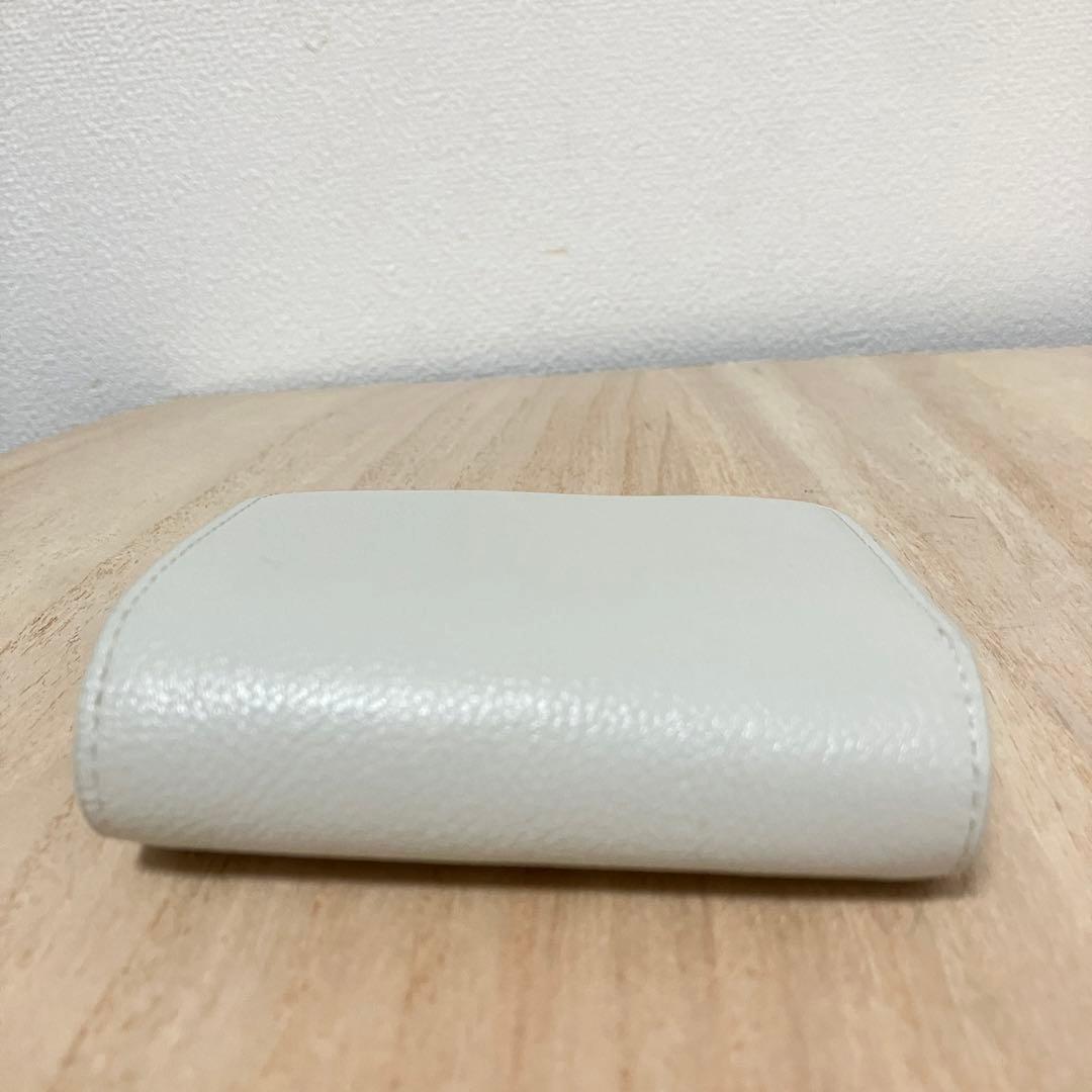 訳あり✨未使用✨マザーハウス✨アーチウォレット✨白✨ 定価19,800円