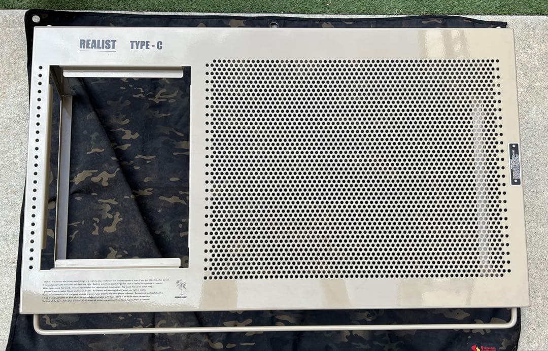 bushdebrunt リアリストTYPE-C タンカラープレートカバンセット