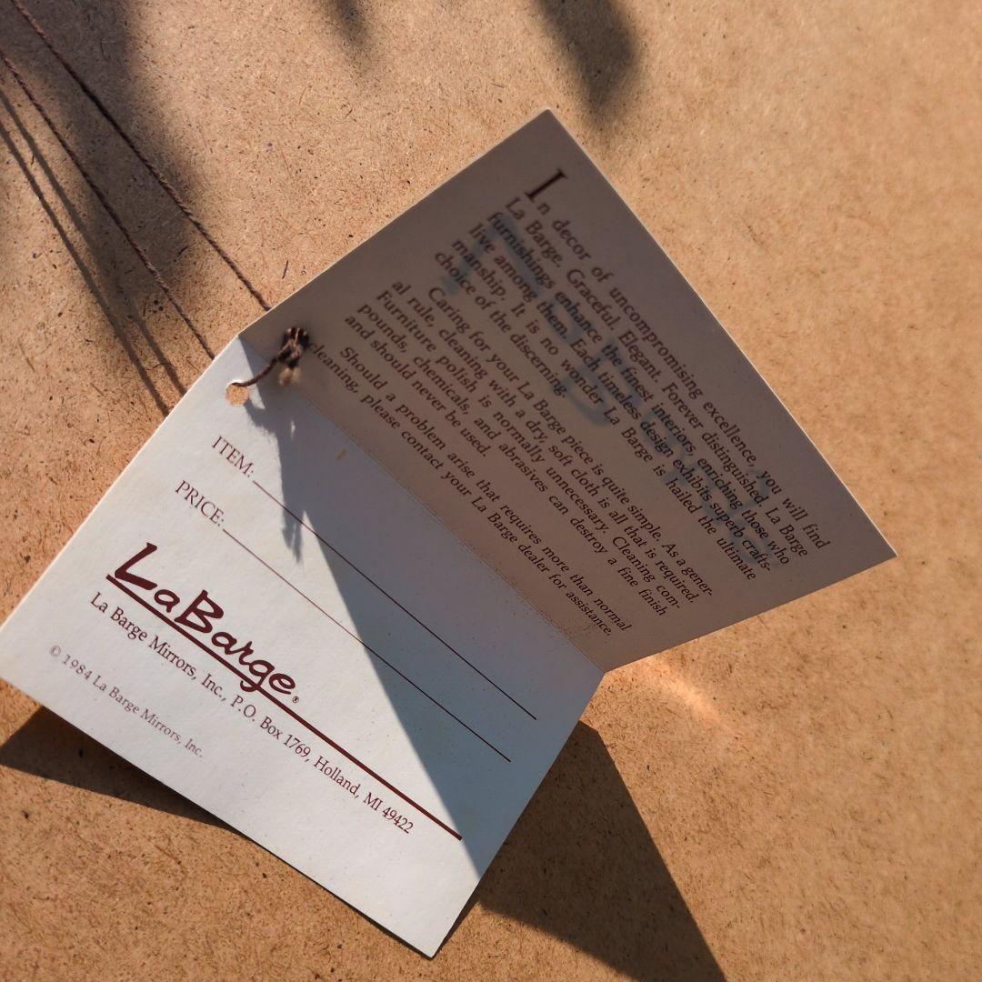 80s La Barge ラ・バージ ミラー 鏡 希少品 アンティーク 高級家具