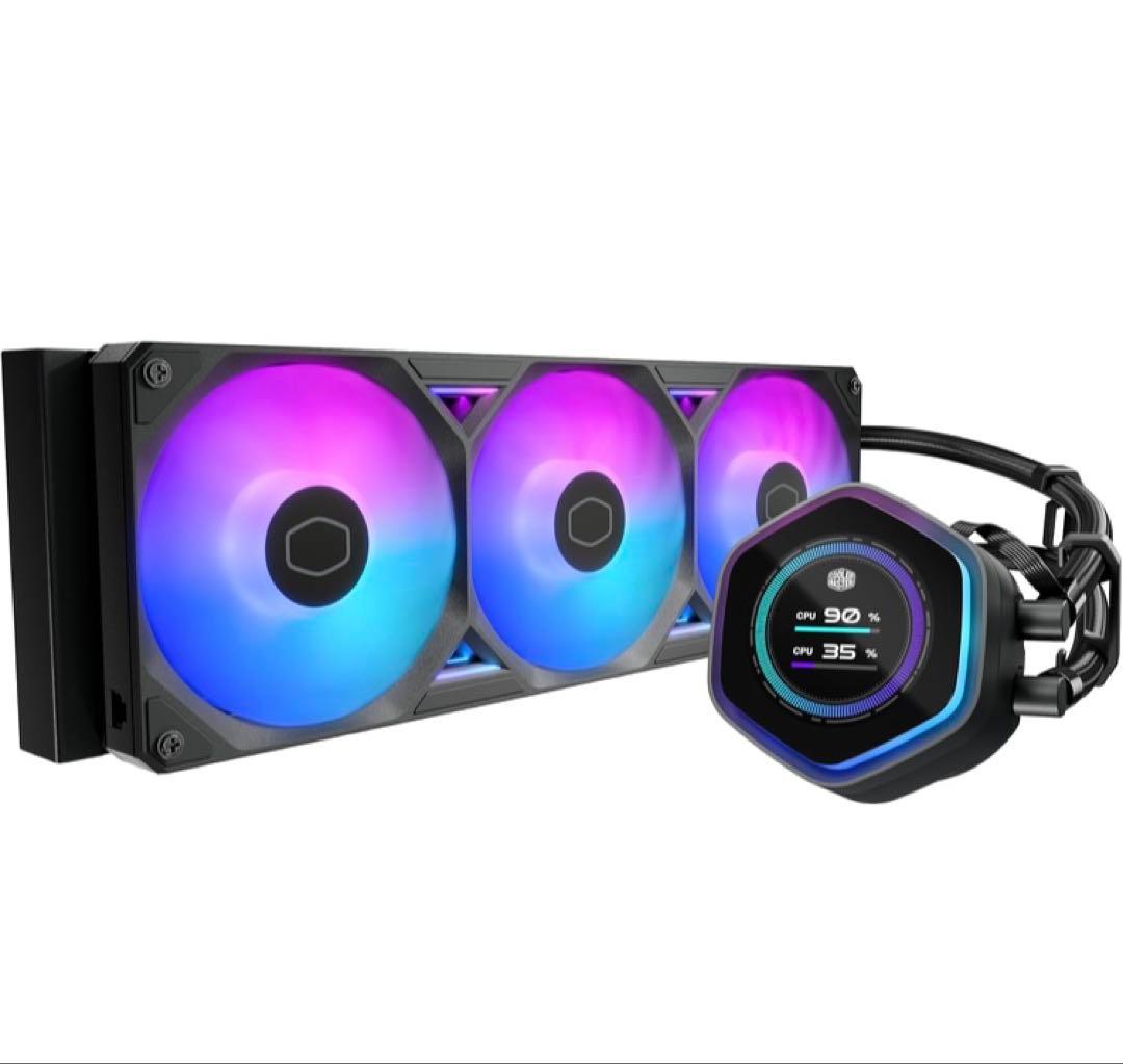 PC用ファン・クーラー MasterLiquid 360 Atmos II LCD ARGB