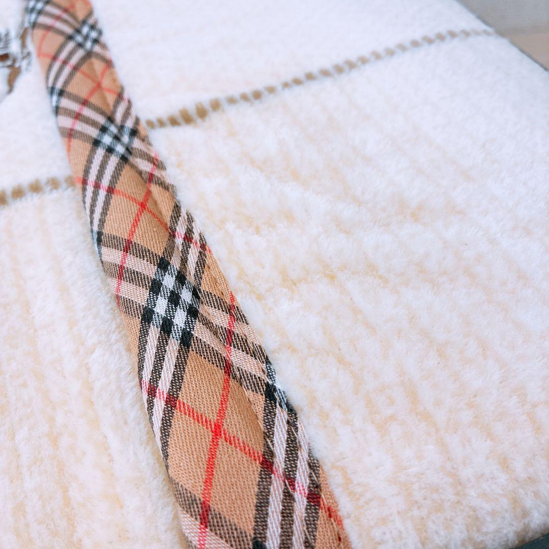 Burberry 綿毛布 日本製 西川 140×200 バーバリー 自宅保管品