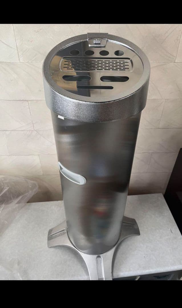 スタンド型灰皿 シルバー