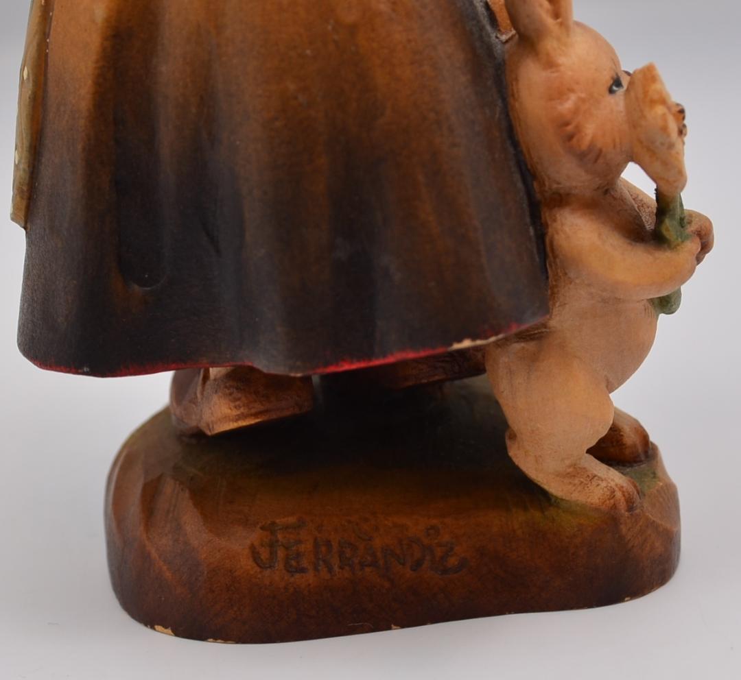 黄金の花　少女　アンリ　ANRI　フェランディス　イタリア　高さ17ｃｍ