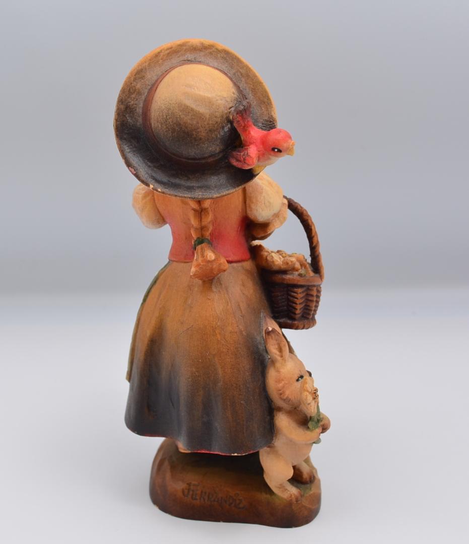 黄金の花　少女　アンリ　ANRI　フェランディス　イタリア　高さ17ｃｍ